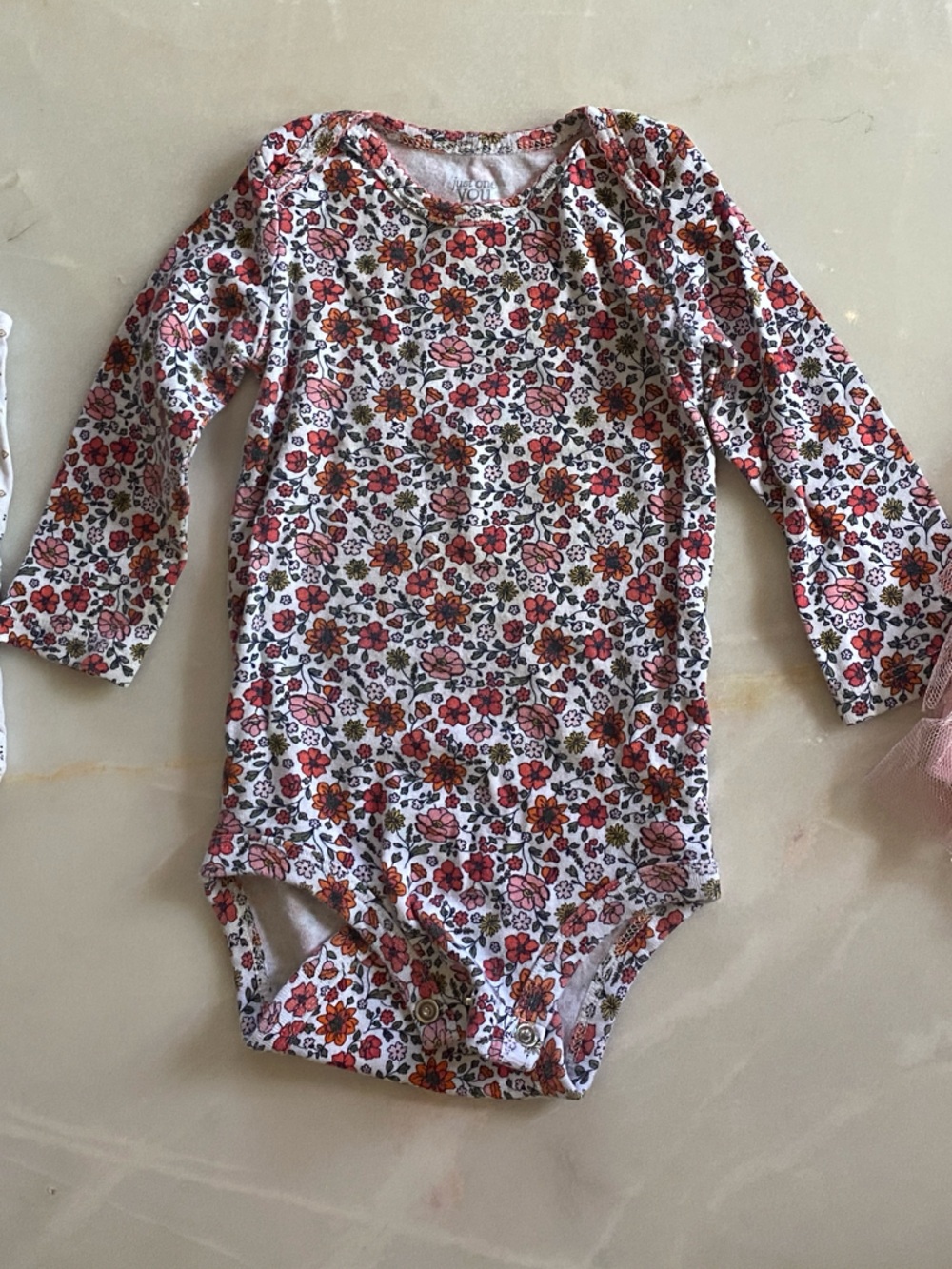 carters floral long sleeve girls